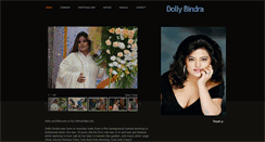 Desktop Screenshot of dollybindra.com